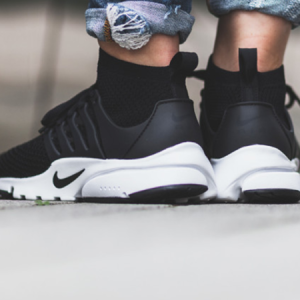 Nike Air Presto Ultra Flyknit Black and White
