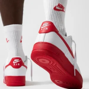 Nike Air Force 1 LOW ‘WHITE RED SOLE’